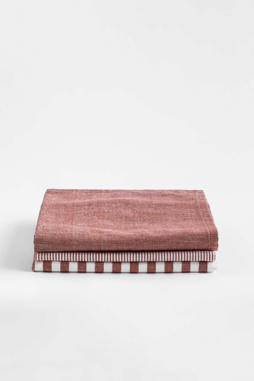 Set di 3 strofinacci da cucina in cotone Anellia