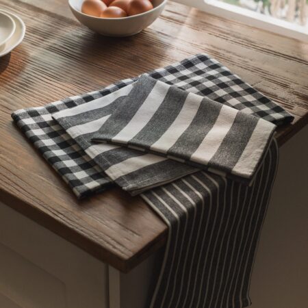 Set di 3 strofinacci da cucina in cotone Larysen