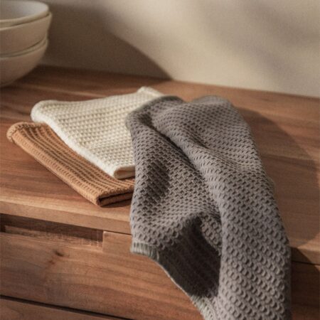 Set di 3 strofinacci da cucina in cotone Melnik