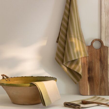 Set di 3 strofinacci da cucina in cotone Uliasi