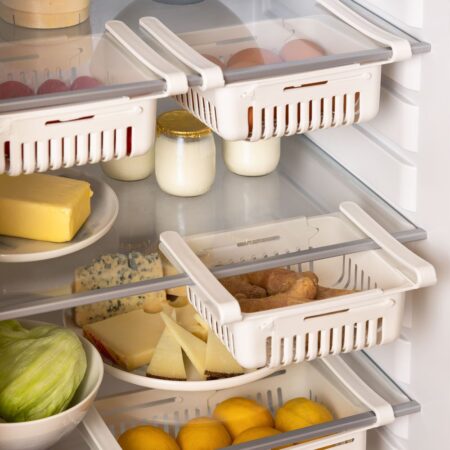 Set di 4 organizer per frigorifero Denis