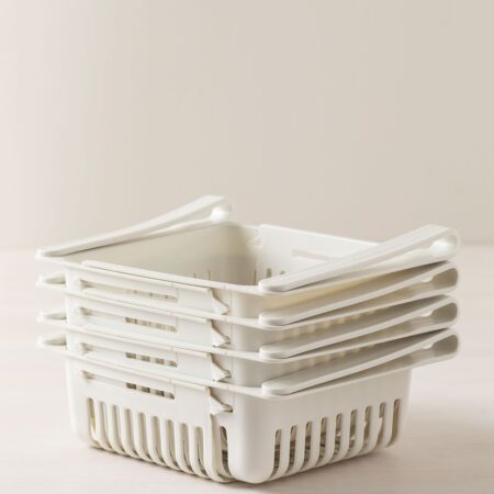 Set di 4 organizer per frigorifero Denis
