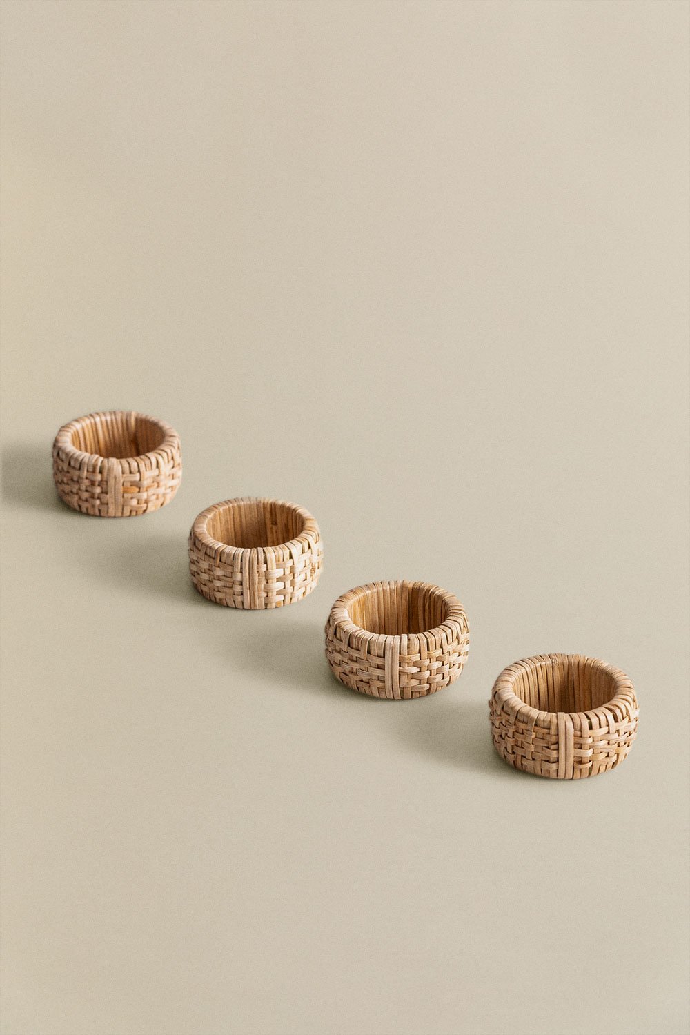 Set di 4 portatovaglioli Orya