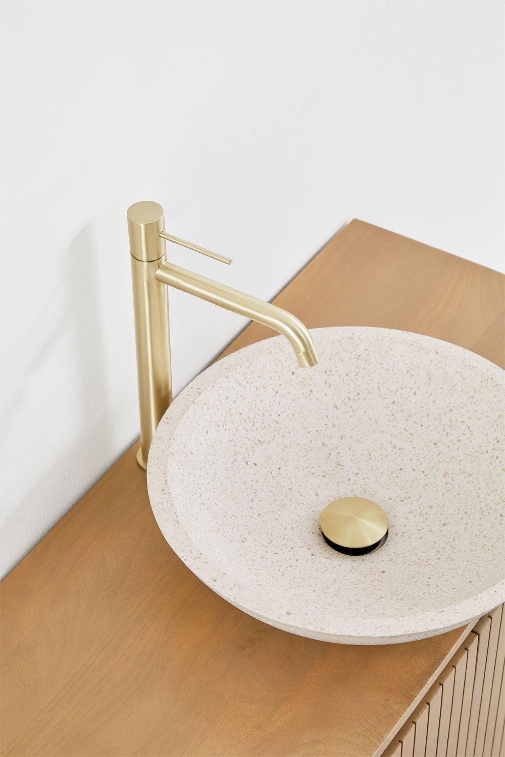 Set di mobili da bagno in legno di mango Analis
