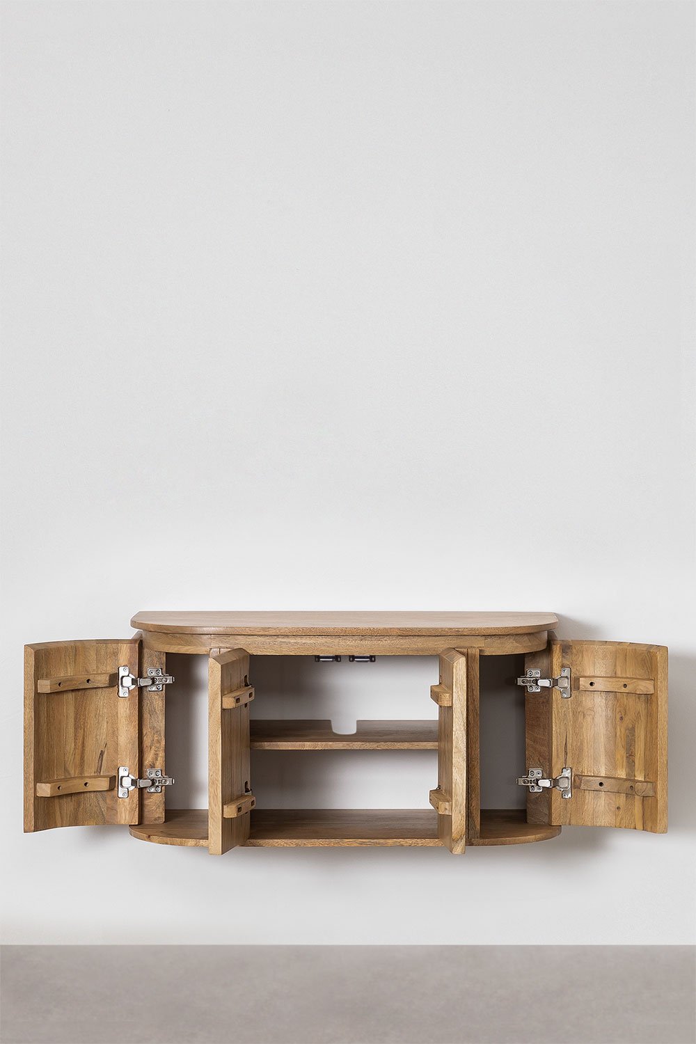 Set di mobili da bagno in legno di mango Analis