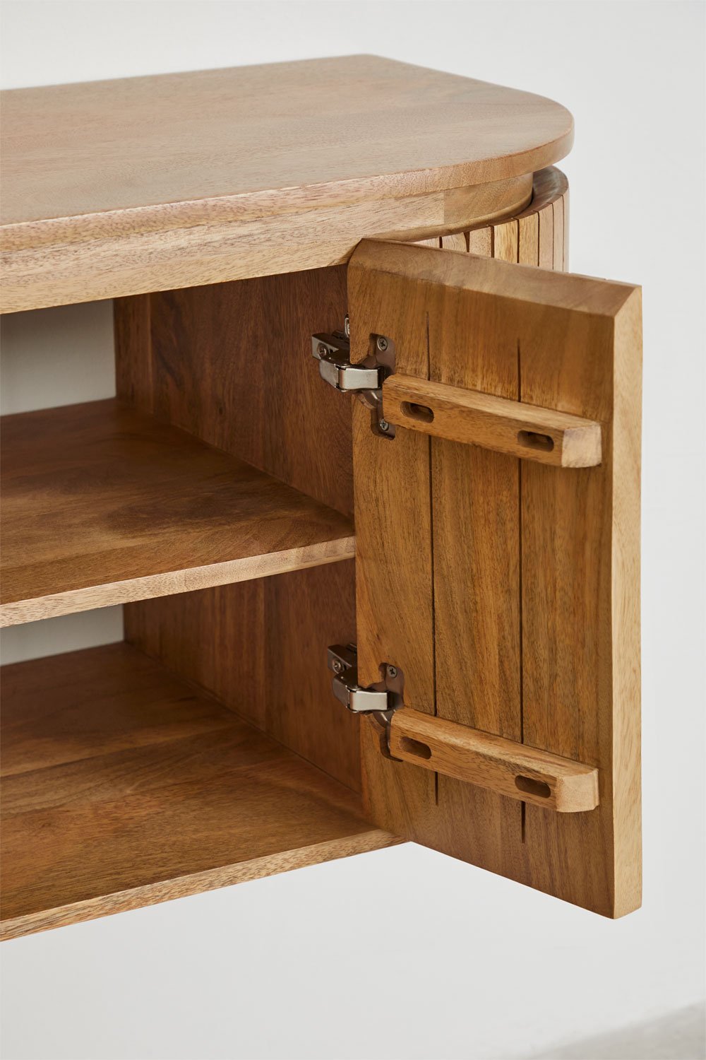 Set di mobili da bagno in legno di mango Analis