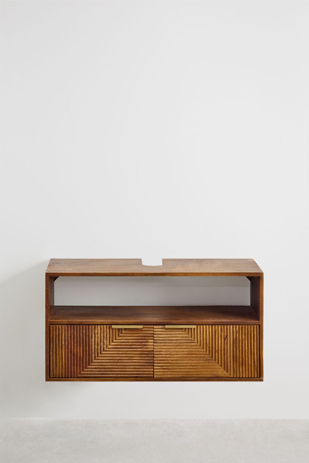 Set di mobili da bagno in legno di mango Baty