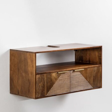 Set di mobili da bagno in legno di mango Baty