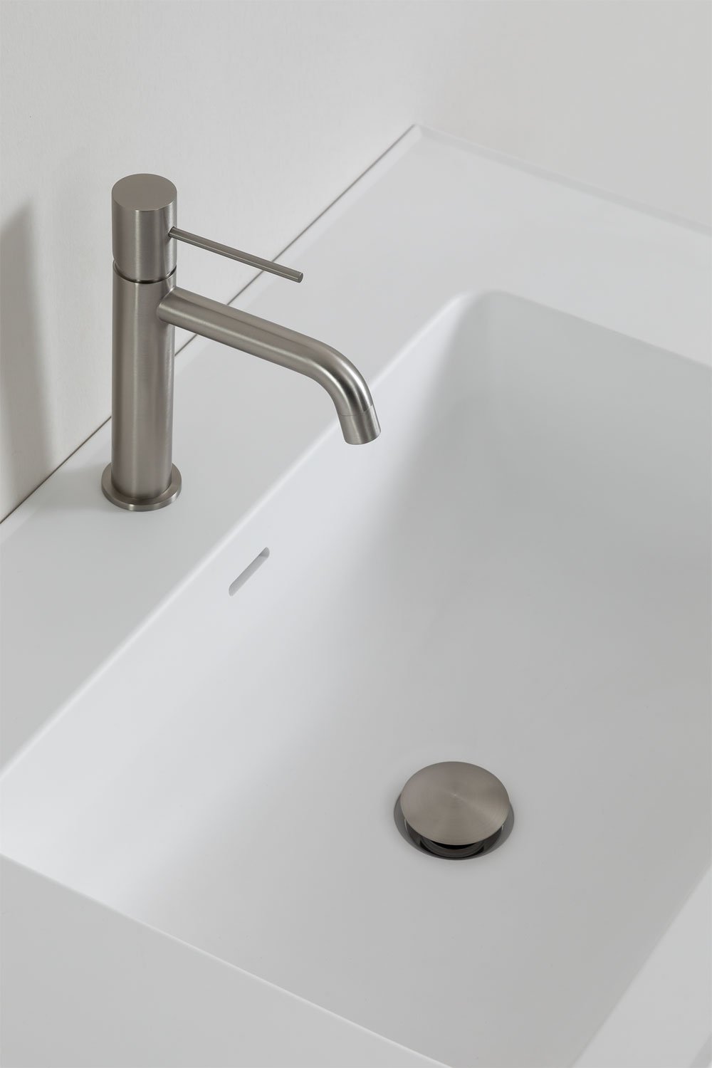 Set di mobili da bagno in legno con lavabo integrato Jacob