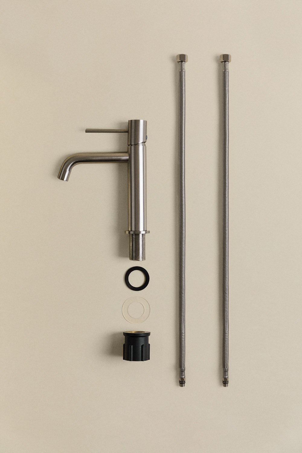 Set di mobili da bagno in legno con lavabo integrato Jacob