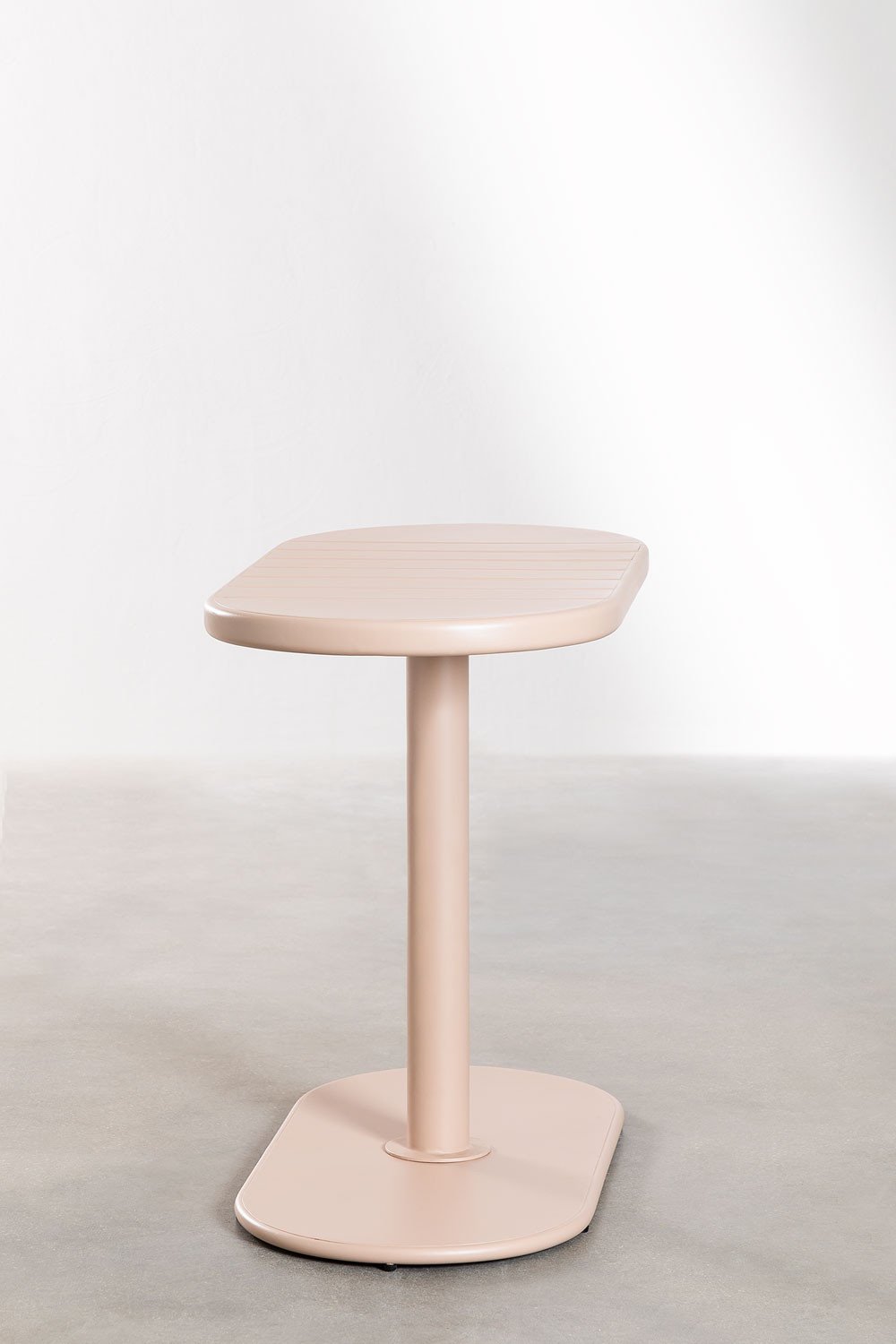 Set di tavolo ovale e 2 sedie da giardino Janti