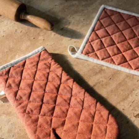 Set guanti da forno e panno Dasiel