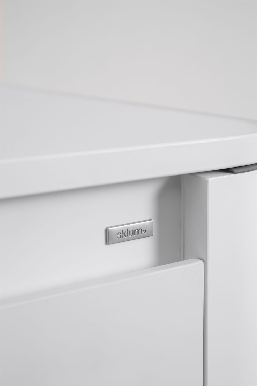 Set mobili da bagno in legno con lavabo integrato e specchio Egerton