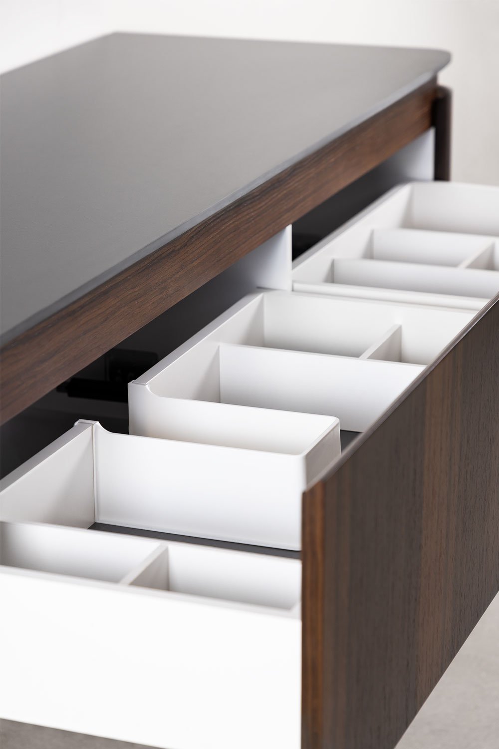 Set mobili da bagno in legno Lavena