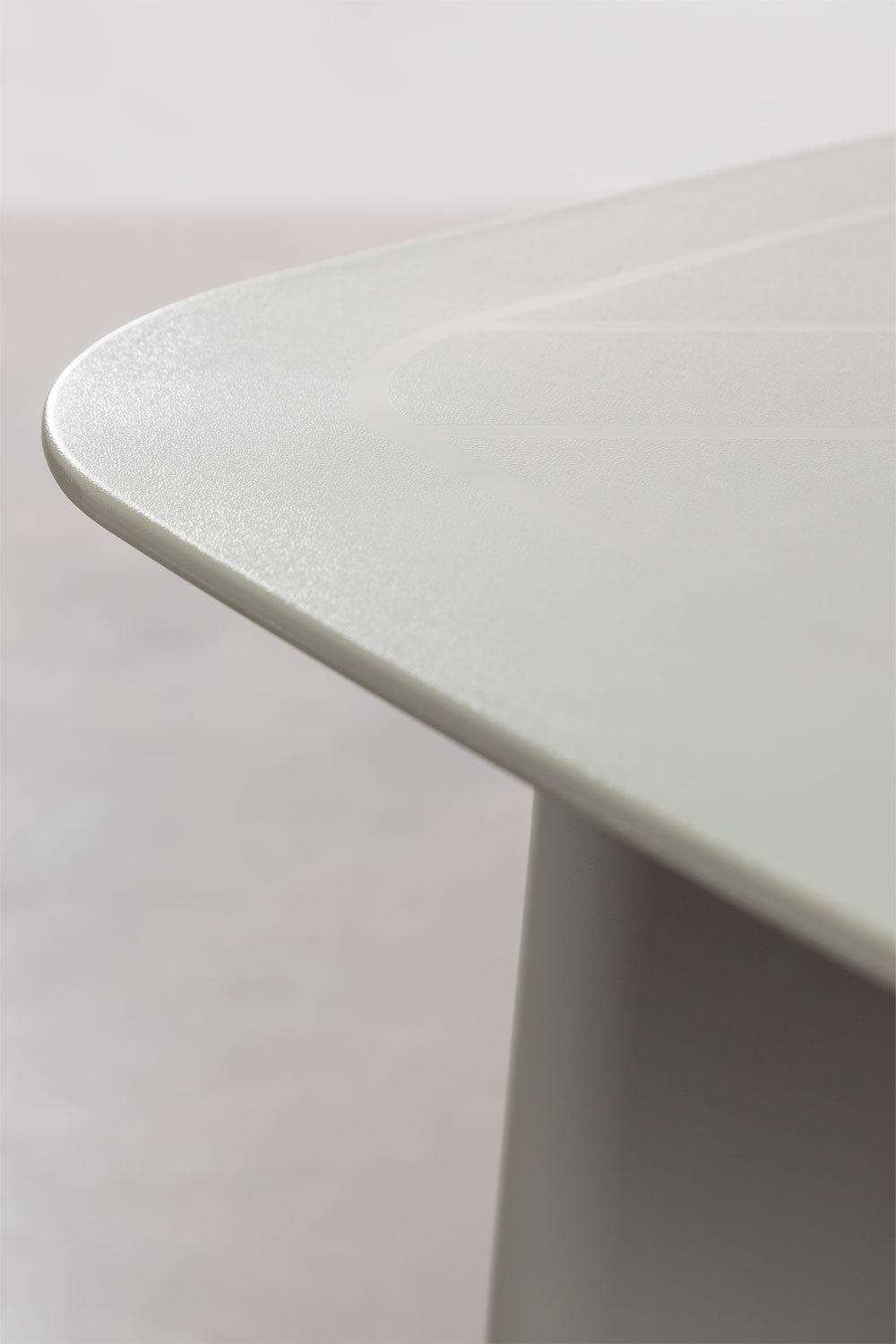 Set tavolo quadrato 85x85 cm e 4 sedie da giardino in polietilene Scand