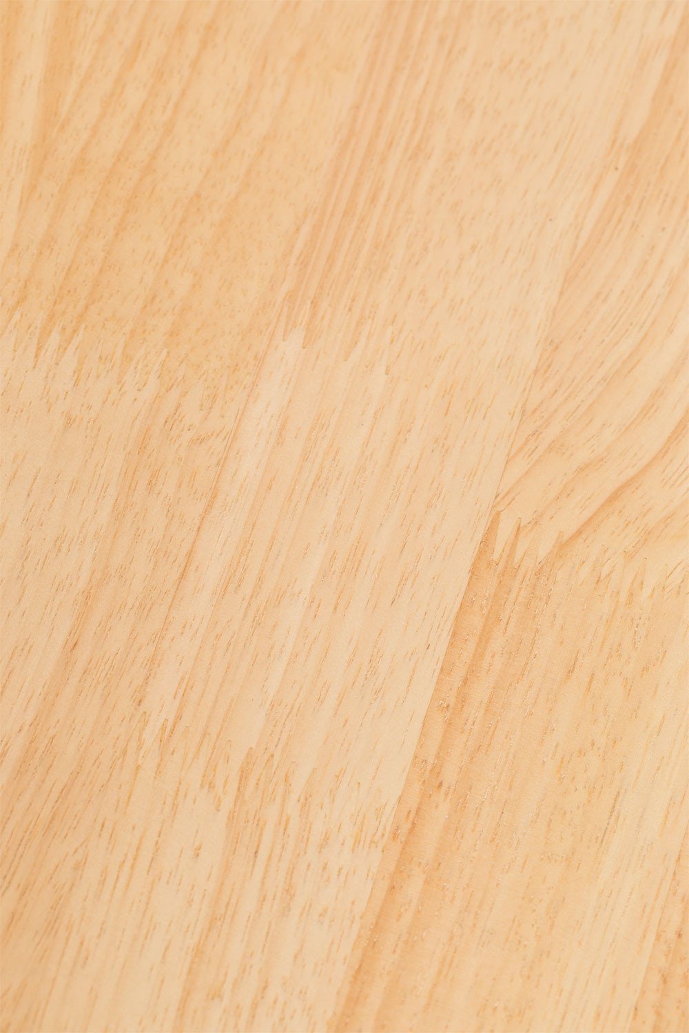 Set tavolo da pranzo rotondo Mieren (Ø120 cm) e 4 sedie con braccioli in legno di frassino e rattan Lali Style