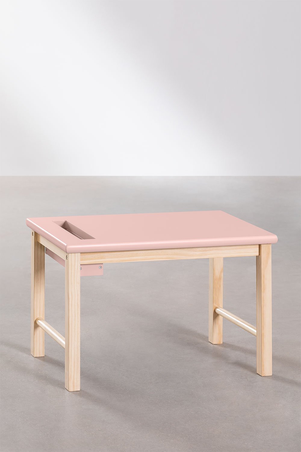 Set tavolo e sedia in legno Dakota Kids