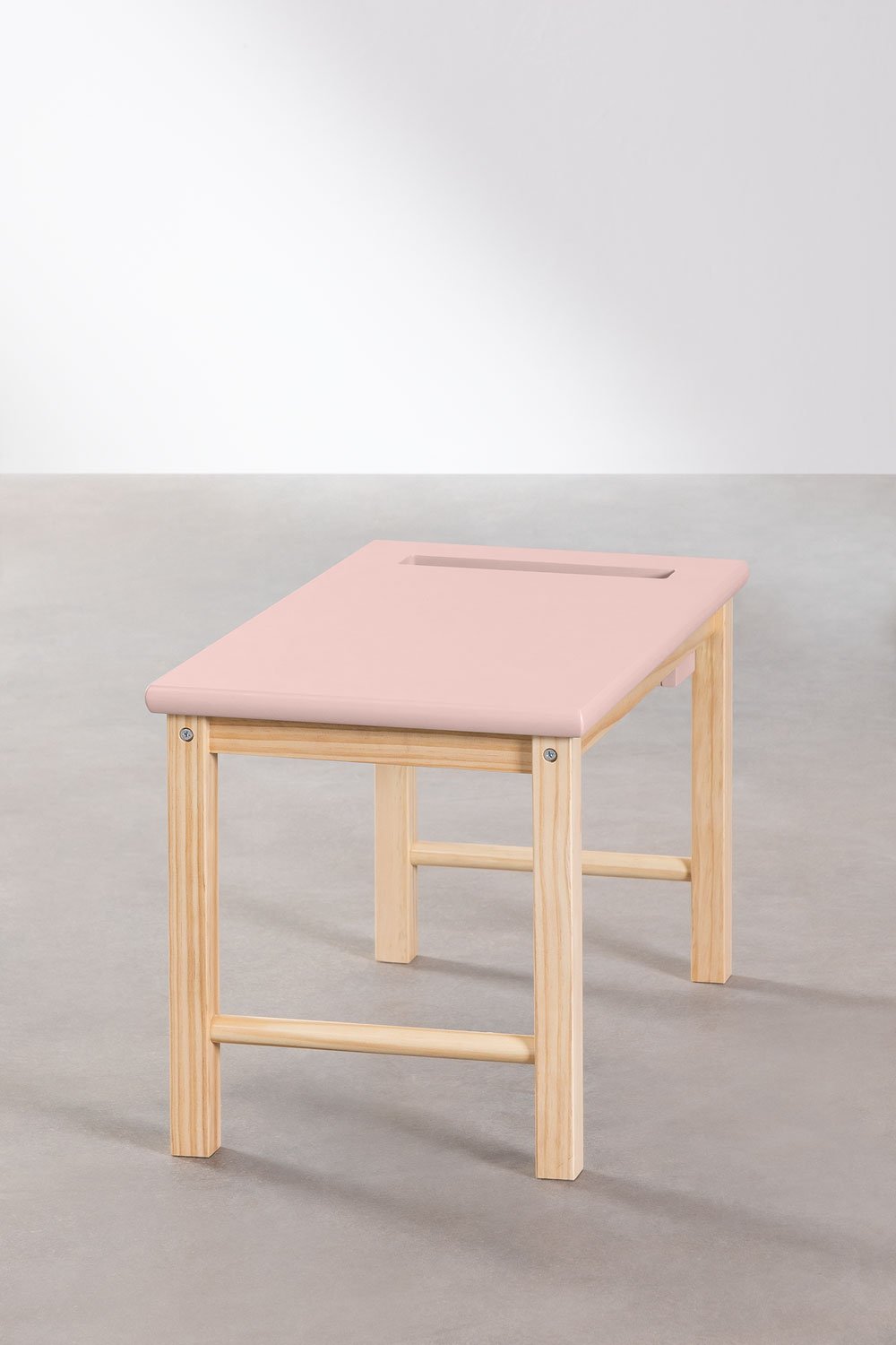 Set tavolo e sedia in legno Dakota Kids