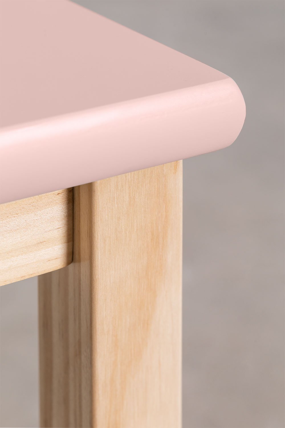 Set tavolo e sedia in legno Dakota Kids