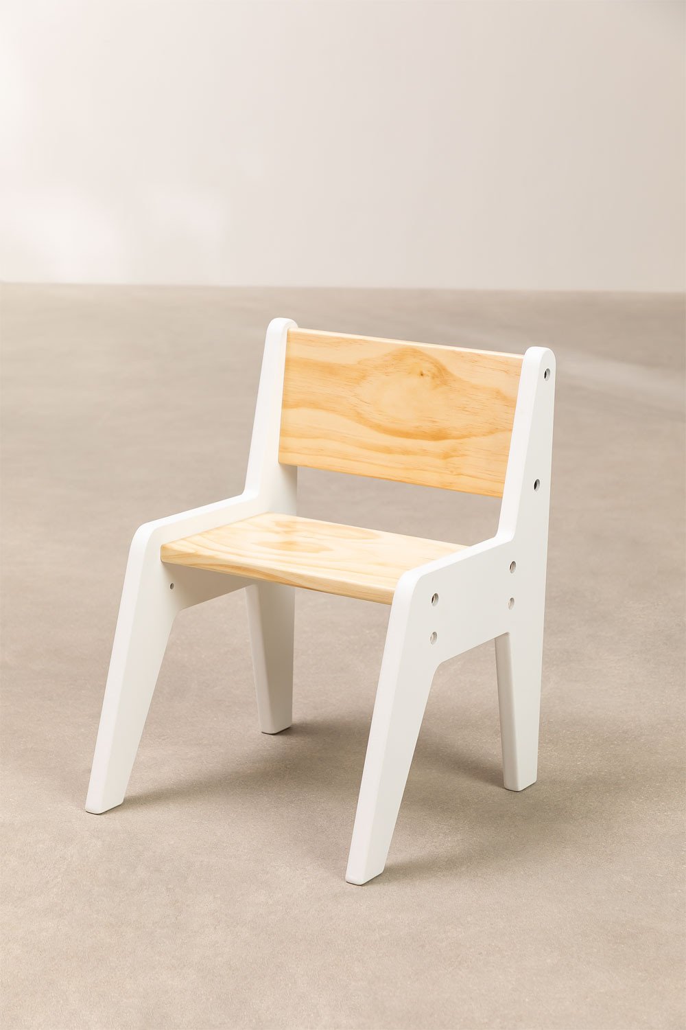Set tavolo e sedia in legno Blaby Kids