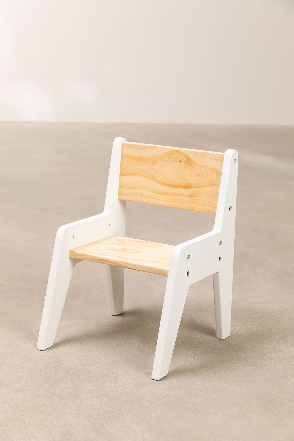 Set tavolo e sedia in legno Blaby Kids