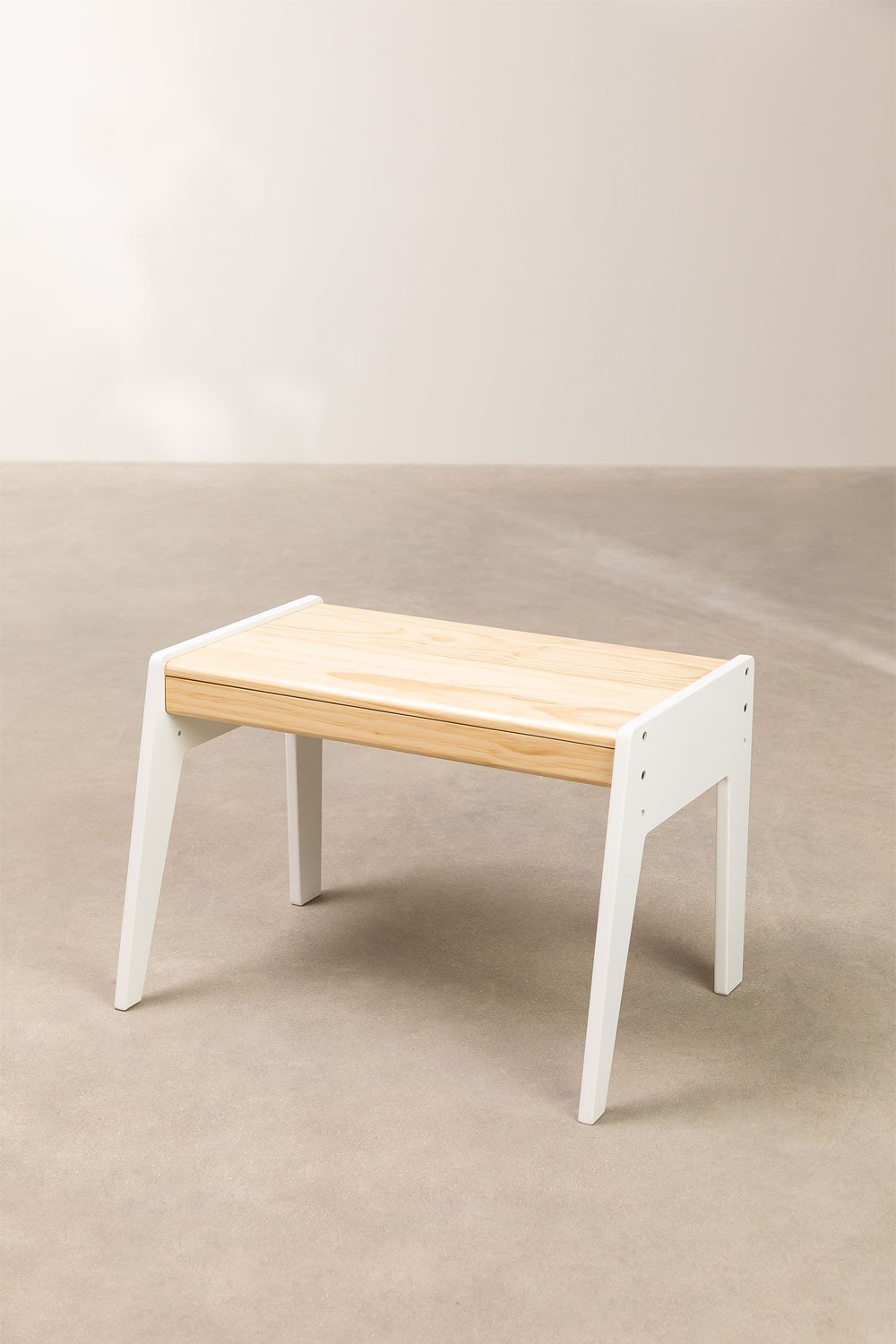Set tavolo e sedia in legno Blaby Kids