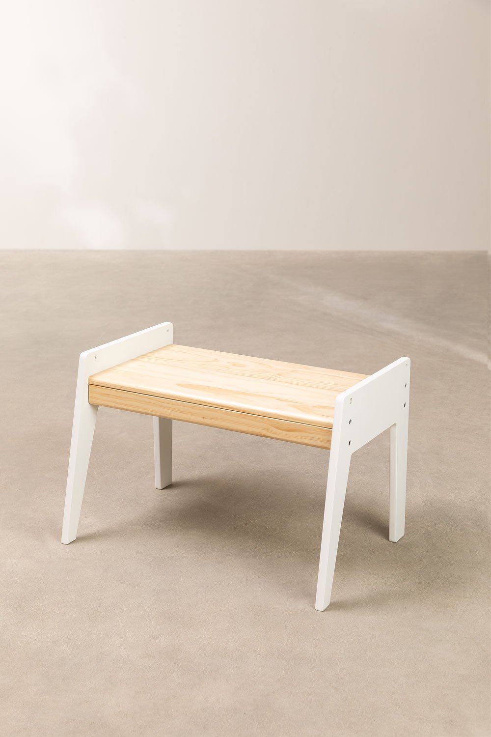Set tavolo e sedia in legno Blaby Kids