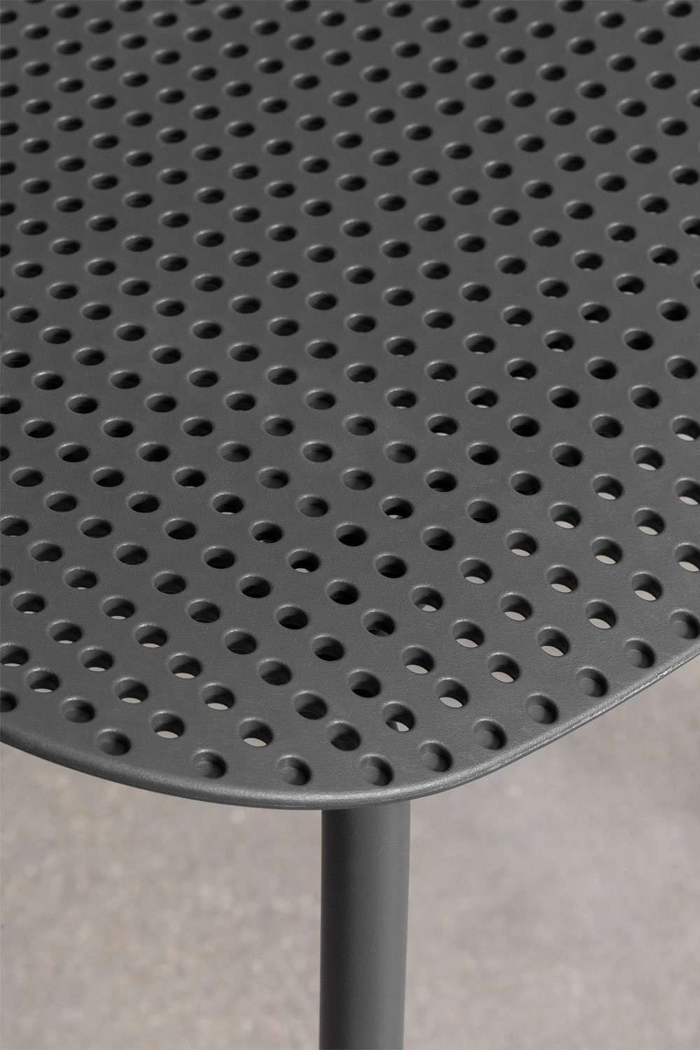 Set Tavolo Quadrato Mizzi 70x70 cm e 2 Sedie da Giardino Tupah