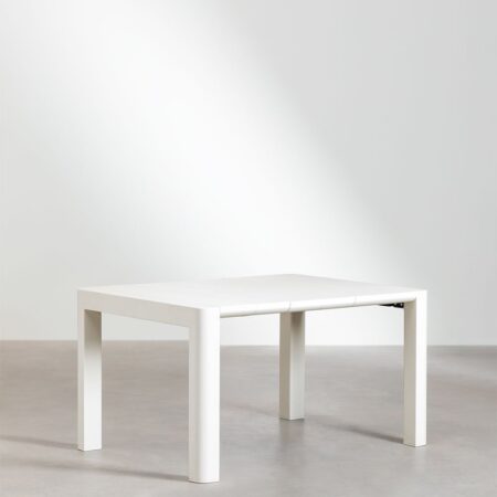 Set tavolo rettangolare Arnadine (140x100 cm) e 4 sedie da pranzo Lynette