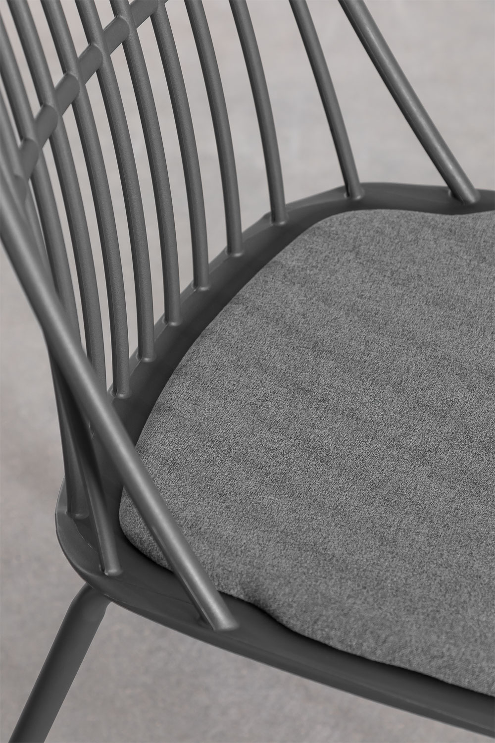 Set tavolo rettangolare Arnadine (180x100 cm) e 6 sedie da pranzo Maeba