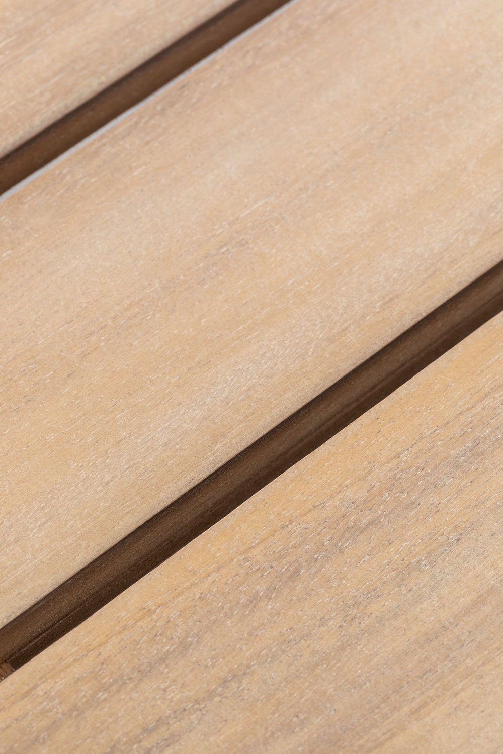 Set tavolo rettangolare Kaela (180x90 cm) e 6 sedie da giardino in legno di acacia
