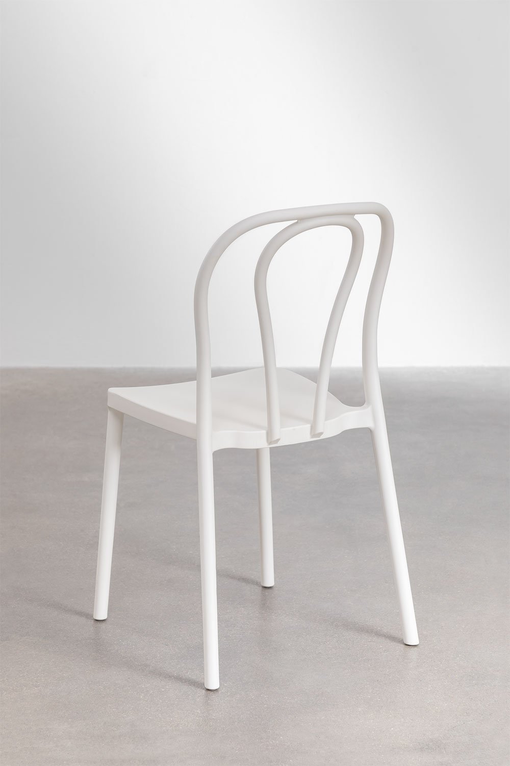 Set composto da Tavolo Tondo (Ø70 cm) e 2 Sedie da Giardino Mizzi