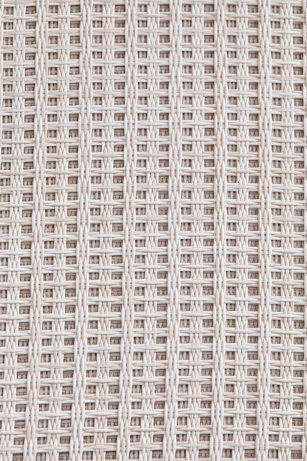 Set tavolo rotondo Ø80 cm e 4 sedie impilabili con braccioli in textilene e alluminio Brielle Bistro