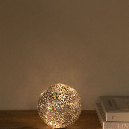 Sfera LED in cristallo Ruirik