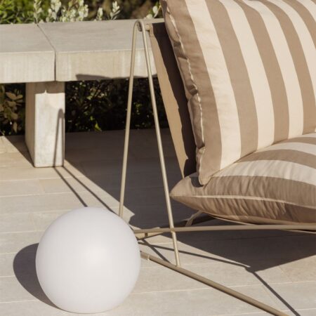 Sfera LED solare da esterno Olbina
