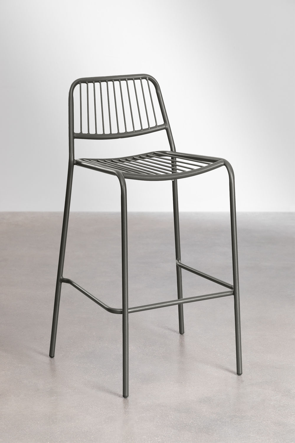 Sgabello alto impilabile Elton