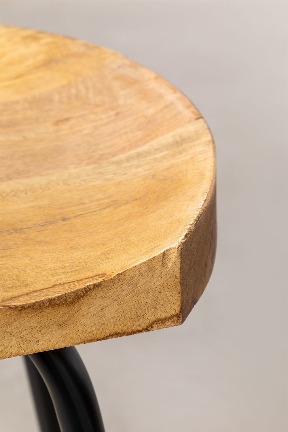 Sgabello alto in legno (75 cm) Darcko