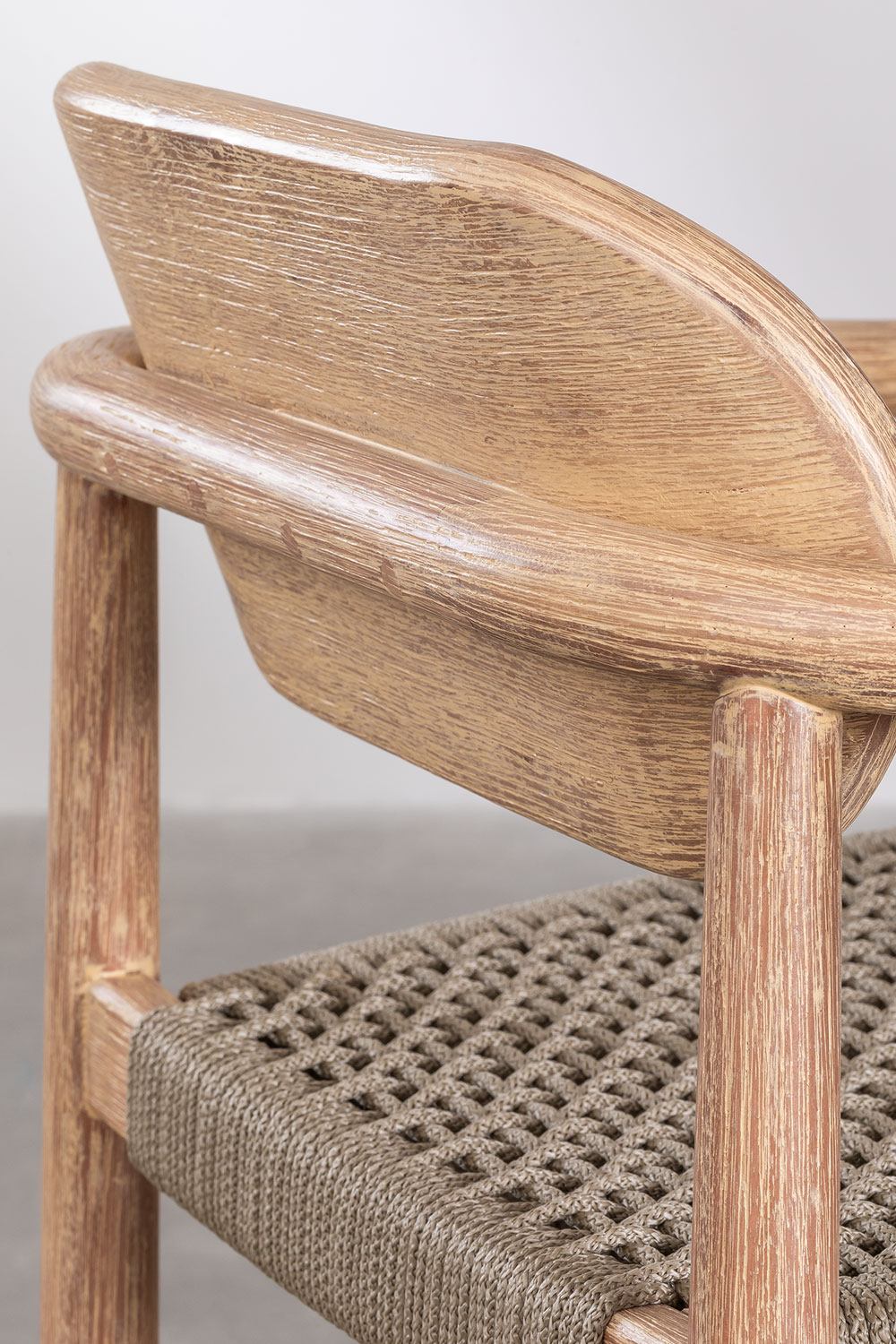 Sgabello alto in legno (66,5 cm) Naele