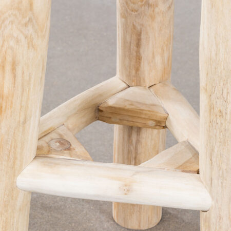 Sgabello Alto in Legno Narel