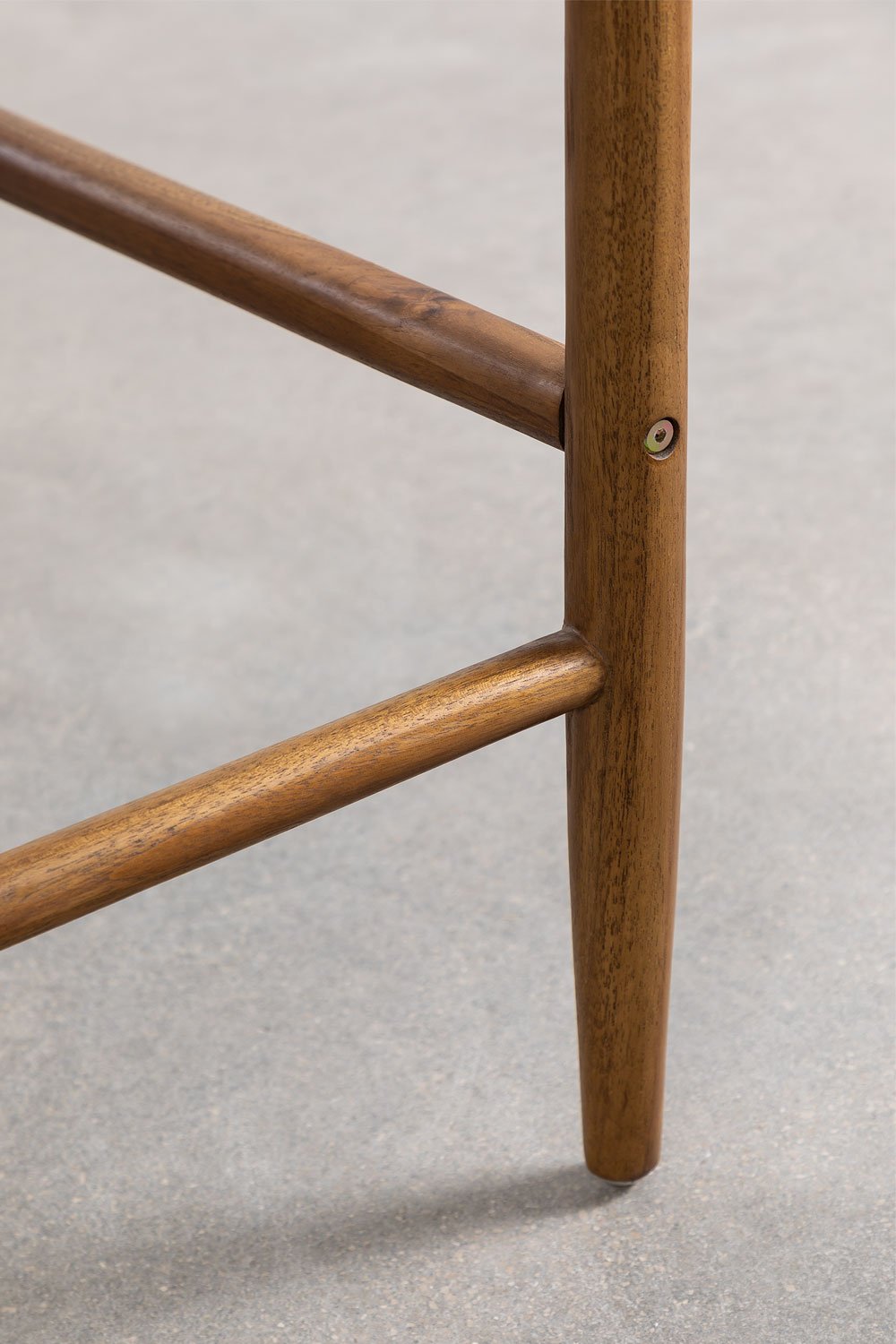 Sgabello alto in legno di teak 65cm Orebro