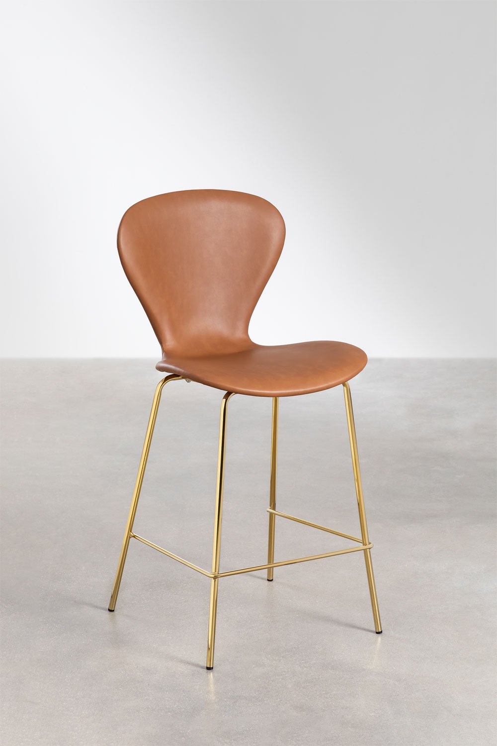 Sgabello alto in similpelle Uit