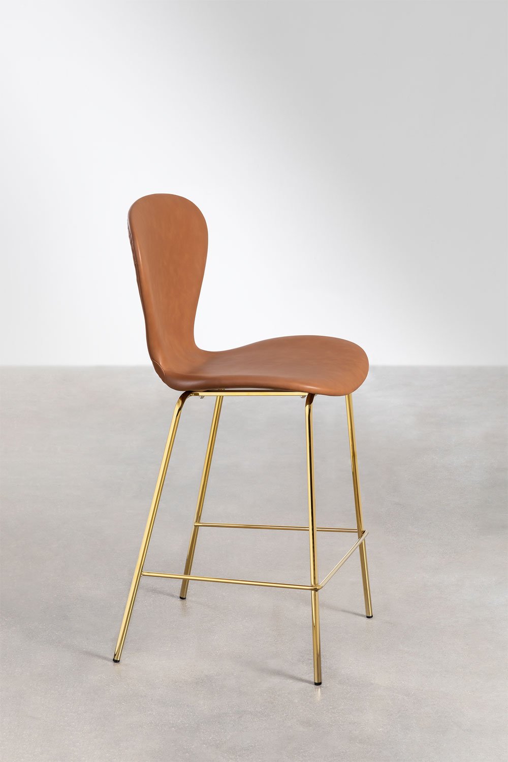 Sgabello alto in similpelle Uit