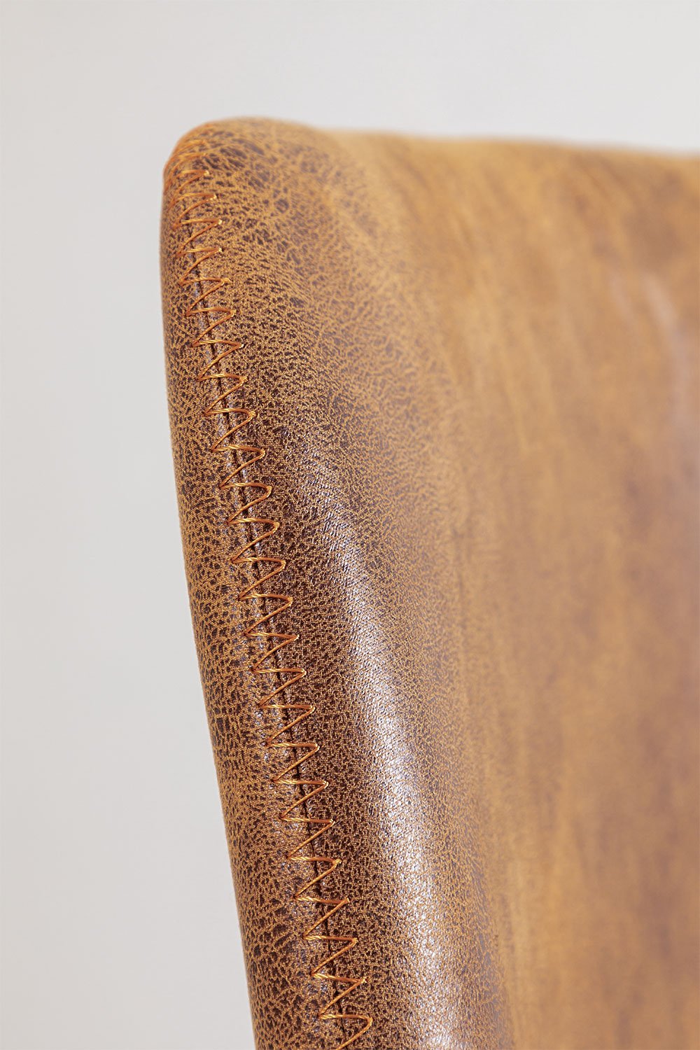 Sgabello alto regolabile in similpelle Ody Style