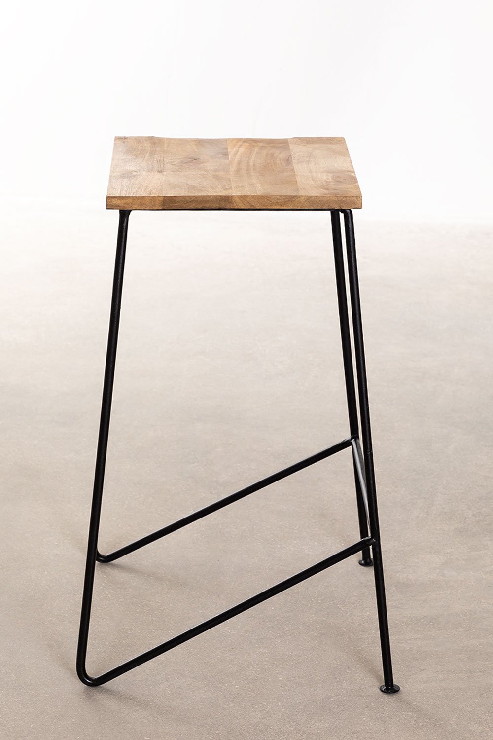 Sgabello alto in metallo Strox