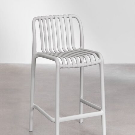 Sgabello alto impilabile Wendell