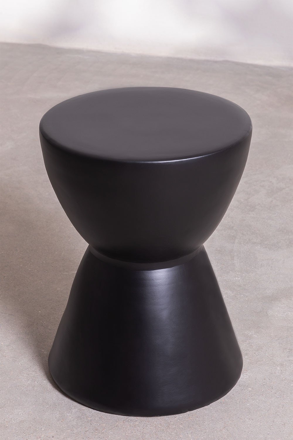 Tavolino rotondo in ceramica Tao