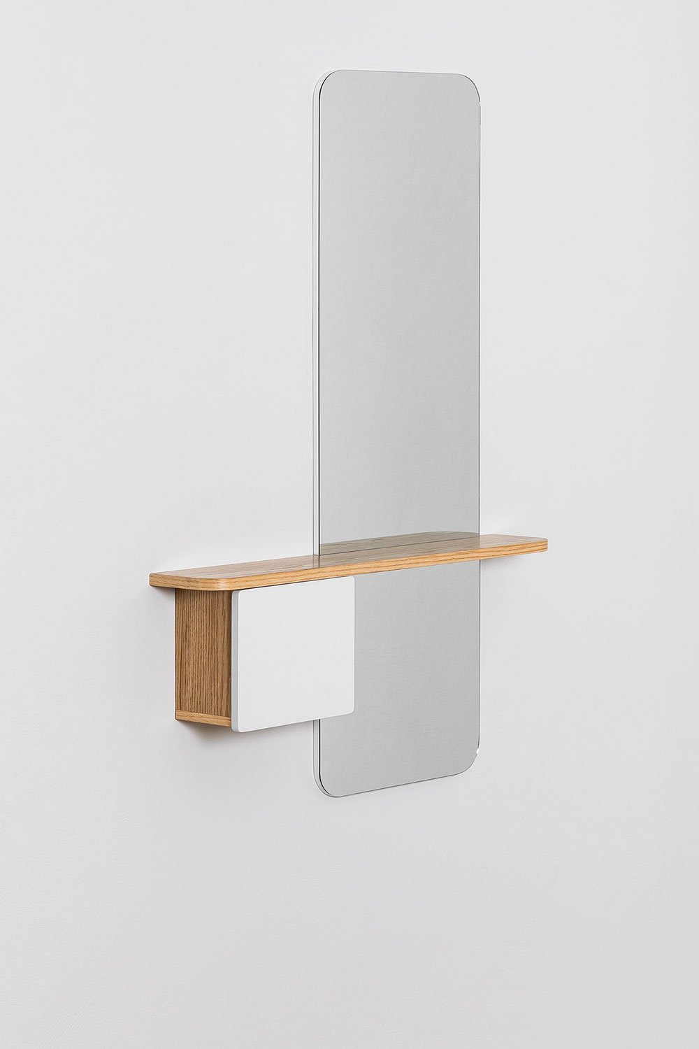 Ingresso 80x120 cm in MDF con specchio Varna