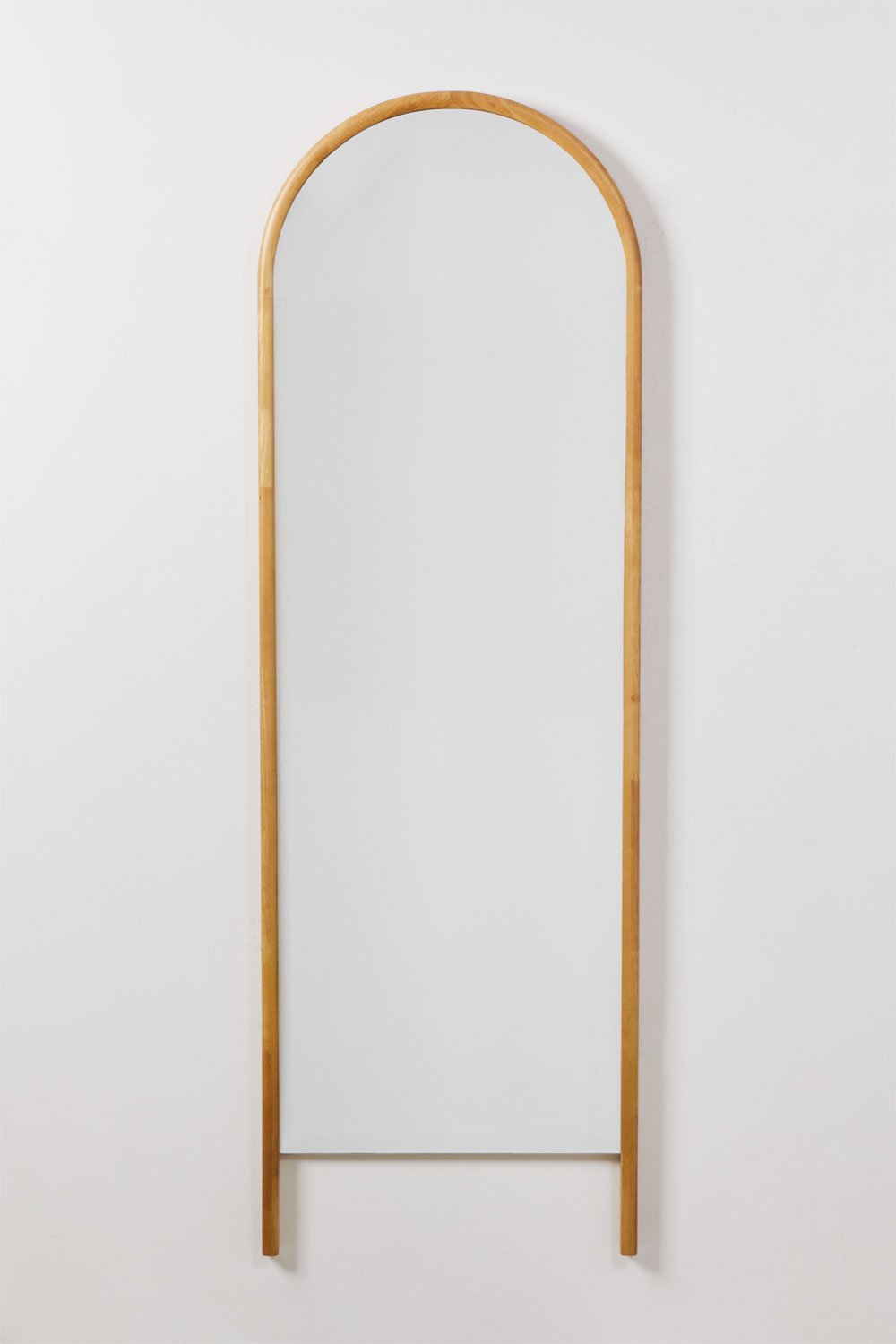 Specchio da parete (178 x 58 cm) in legno di rovere Ovidia