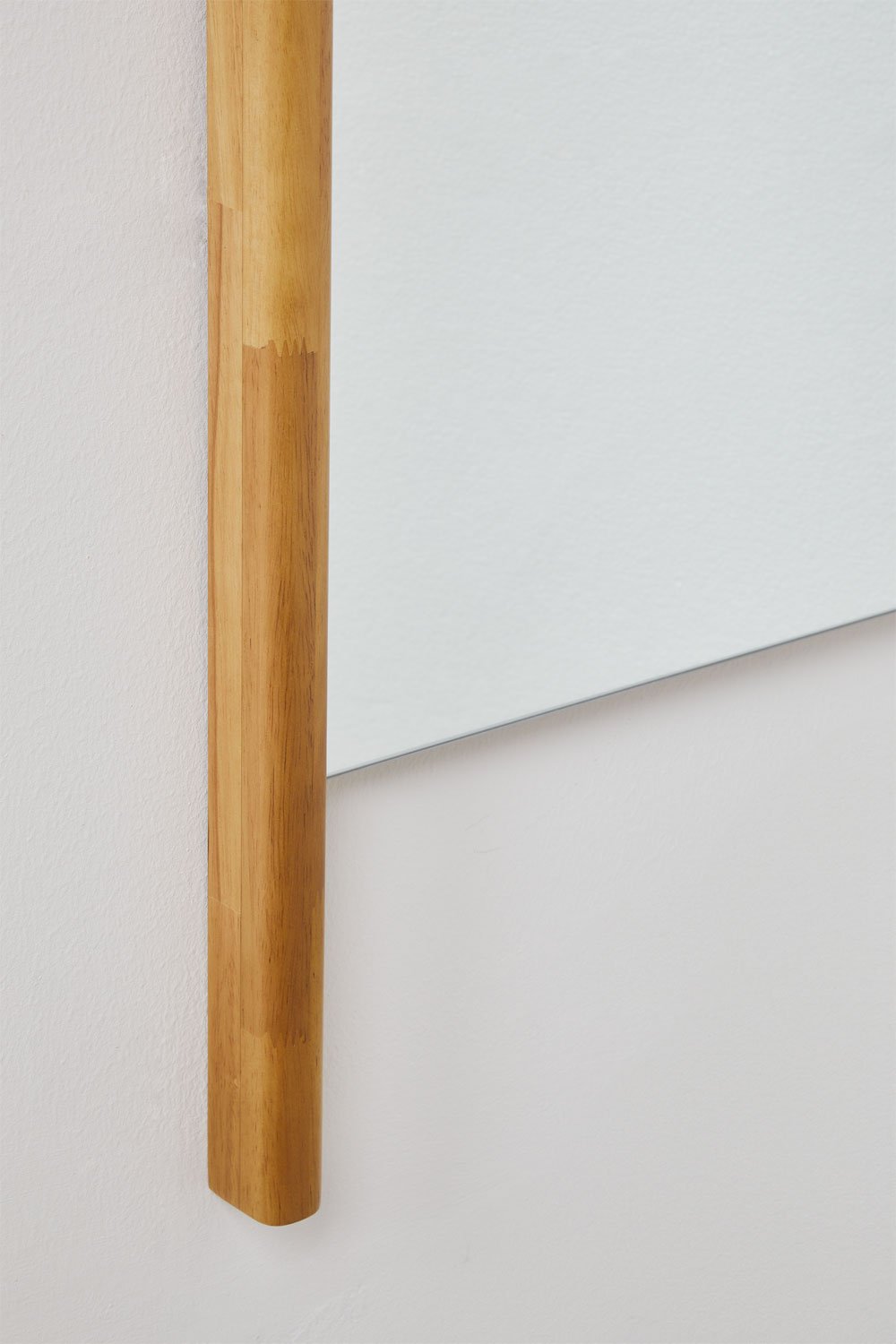 Specchio da parete (178 x 58 cm) in legno di rovere Ovidia