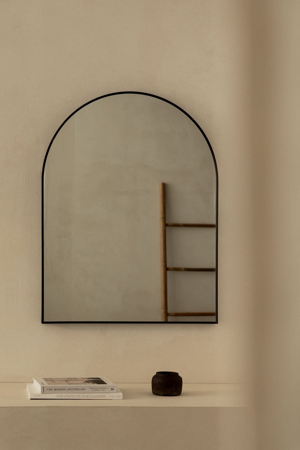 Specchio da parete in alluminio (65x85 cm) Bolenge